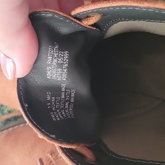 New without box sonoma heeled camel booties size 11M - Picture 6 of 7